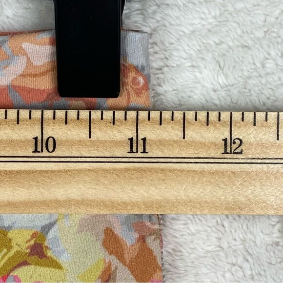 Lululemon Align Pant Leggings 28" Sz 4 Floral Pink Grey Yoga - Picture 10 of 12